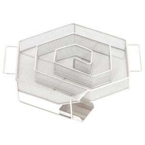 vidaXL G&eacute;n&eacute;rateur de fum&eacute;e froide 6 c&ocirc;t&eacute;s 22,5 cm acier inoxydable