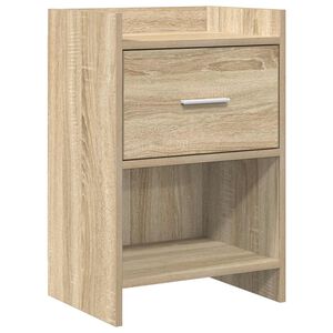 vidaXL Tables de chevet Ch&ecirc;ne Sonoma 40 x 30 x 60 cm Bois d'ing&eacute;nierie