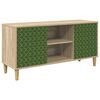vidaXL Meuble TV GELEEN 102 x 33 x 50 cm Sonoma Bois d'ing&eacute;nierie