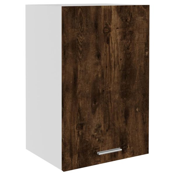 vidaXL Armoire suspendue "Lyon" Chêne fumé 39,5 x 31 x 60 cm Bois d'ingénierie