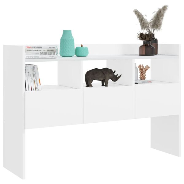 vidaXL Buffet Blanc 105x30x70 cm Bois d&rsquo;ing&eacute;nierie