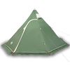 vidaXL Tente de camping tipi 5 personnes vert imperm&eacute;able