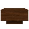vidaXL Table basse chêne marron 55x55x31 cm bois d'ingénierie