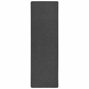 vidaXL Tapis Couloir Gris fonc&eacute; 100 x 250 cm 100% Polypropyl&egrave;ne