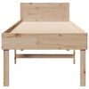 vidaXL Cadre de lit sans matelas 80x200 cm bois massif de pin