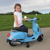 JAMARA Voiture jouet Vespa GTS 125 Bleu 12 V