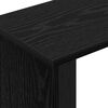 vidaXL Table d'appoint Ch&ecirc;ne noir 35 x 25 x 50 cm Bois d'ing&eacute;nierie