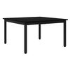 vidaXL Table basse Ch&ecirc;ne noir 80 x 80 x 45 cm Bois d'ing&eacute;nierie
