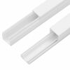 vidaXL Goulotte de c&acirc;ble 30x15 mm 30 m PVC
