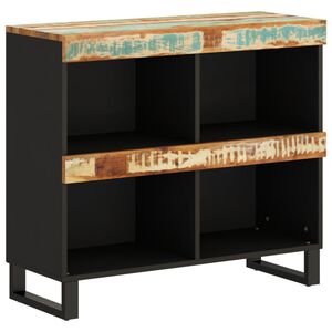 vidaXL Armoire lat&eacute;rale 85x33x75 cm bois massif de r&eacute;cup&eacute;ration