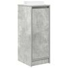 vidaXL Armoire &agrave; chaussures gris b&eacute;ton 29,5x34x76 cm bois d'ing&eacute;nierie