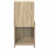 vidaXL Meuble d'angle Ch&ecirc;ne Sonoma 30,5x30x65cm Bois d'ing&eacute;nierie