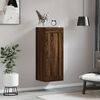 vidaXL Armoire murale ch&ecirc;ne marron 34,5x34x90 cm bois d'ing&eacute;nierie