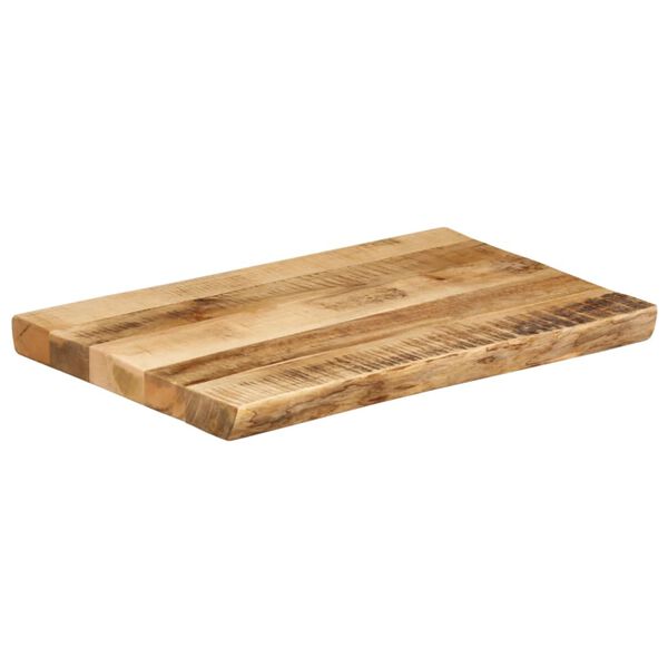 vidaXL Dessus de table bord vivant 70x40x3,8 cm bois de manguier brut