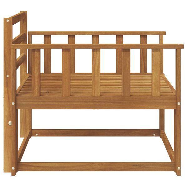 vidaXL Sofa de milieu ext&eacute;rieur Bois d'Acacia Massif Naturel