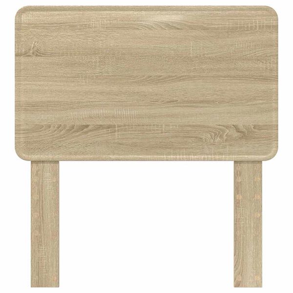vidaXL Tête de lit Chêne Sonoma 90 cm Bois d'ingénierie