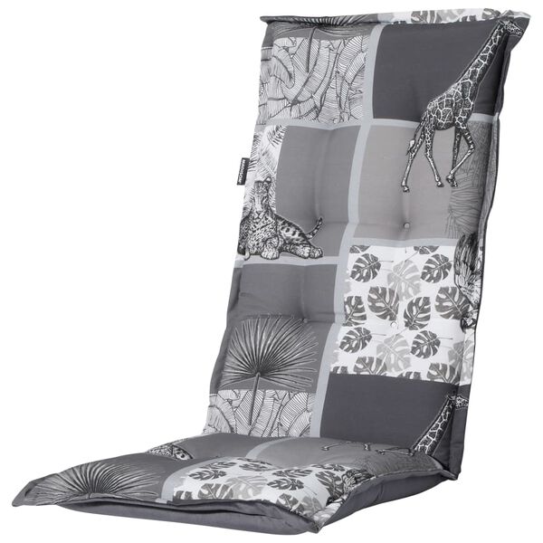 Madison Coussin de chaise &agrave; dossier haut Sifra 123x50 cm Gris