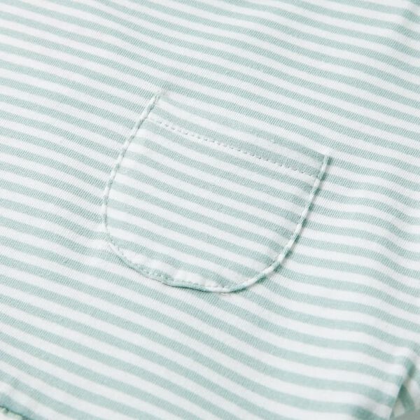 Robe pour enfants à manches à volants menthe 104