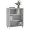 vidaXL Bibliothèque sonoma gris 69,5x32,5x90 cm bois d'ingénierie