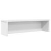 VidaXL &Eacute;tag&egrave;res de cuisine empilables 2 pcs blanc 60x15x16 cm