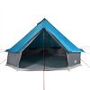 vidaXL Tente familiale tipi 8 personnes bleu imperm&eacute;able