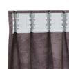 vidaXL Rideaux en velours 2 pcs Marron 140 x 140 cm Velours
