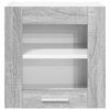 vidaXL Armoire suspendue Gris Sonoma 40 x 31 x 40 cm Bois d'ing&eacute;nierie