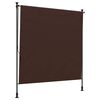vidaXL Store Roulant Ext&eacute;rieur Marron 120 x 270 cm