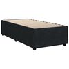 vidaXL Cadre de lit sans matelas noir 80x200 cm velours