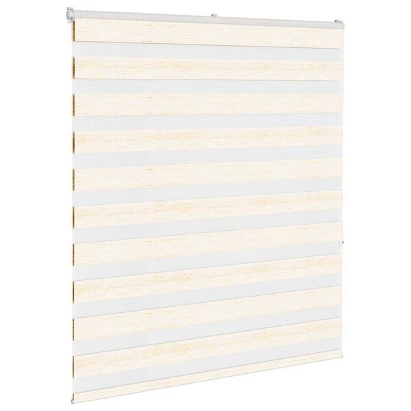 vidaXL Store zèbre beige marbré largeur du tissu 130,9 cm polyester