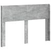 vidaXL T&ecirc;te de lit Gris b&eacute;ton PB