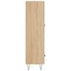 vidaXL Buffet haut ch&ecirc;ne sonoma 69,5x31x115 cm bois d'ing&eacute;nierie