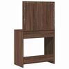 vidaXL Coiffeuse Chêne marron 78.5 x 41 x 135 cm Bois d'ingénierie