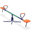 vidaXL Bascule rotative &agrave; 360 degr&eacute;s Orange