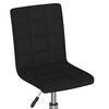 vidaXL Tabouret de bar Noir Tissu