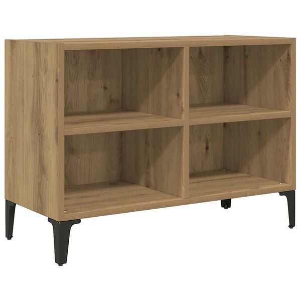vidaXL Ensemble meuble TV Marron 69,5 x 30 x 50 cm Bois d'ing&eacute;nierie