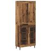 vidaXL Haut Armoire 2 pcs Bois ancien Bois d'ing&eacute;nierie