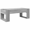 vidaXL Table basse Gris Sonoma 110 x 50 x 41 cm Bois d'ing&eacute;nierie