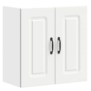 vidaXL Armoire murale de cuisine Kalmar blanc bois d'ing&eacute;nierie