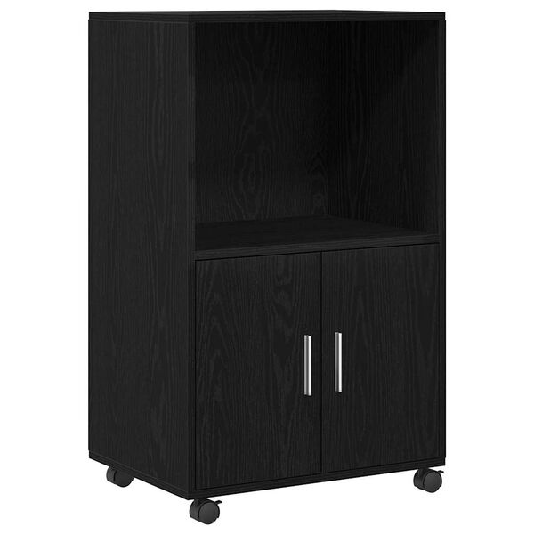 vidaXL Armoire Ch&ecirc;ne noir 55 x 40 x 82 cm