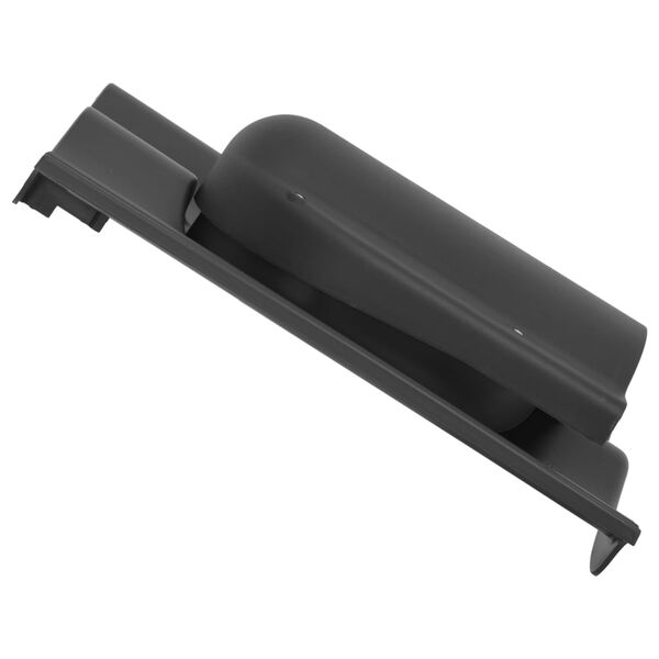 vidaXL Ventilateur de toit plat Noir