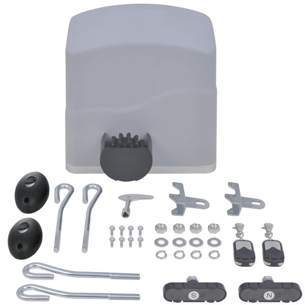 vidaXL Dispositif d'ouverture de porte coulissante 300 W 600 kg