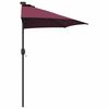 vidaXL Parasol de jardin Bordeaux 294 x 150 x 223 cm