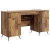 vidaXL Bureau Bois ancien 142,5 x 50 x 75 cm Bois d'ing&eacute;nierie