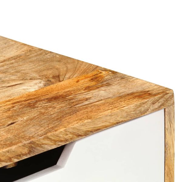 vidaXL Buffet 85 x 40 x 71 cm Bois de manguier massif