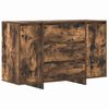 vidaXL Buffet Ch&ecirc;ne fum&eacute; 120 x 41 x 75 cm Bois d'ing&eacute;nierie