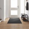 vidaXL Tapis Couloir Gris fonc&eacute; 100 x 300 cm 100% Polypropyl&egrave;ne