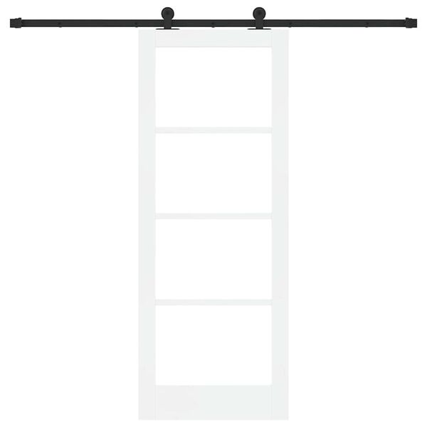 vidaXL Porte coulissante ORKDAL Blanc 78 x 202 cm