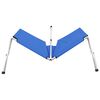 vidaXL Lit de camping 210x80x48 cm XXL Bleu