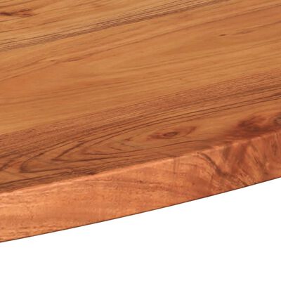 vidaXL Dessus de table 120x50x3,8 cm ovale bois massif d'acacia